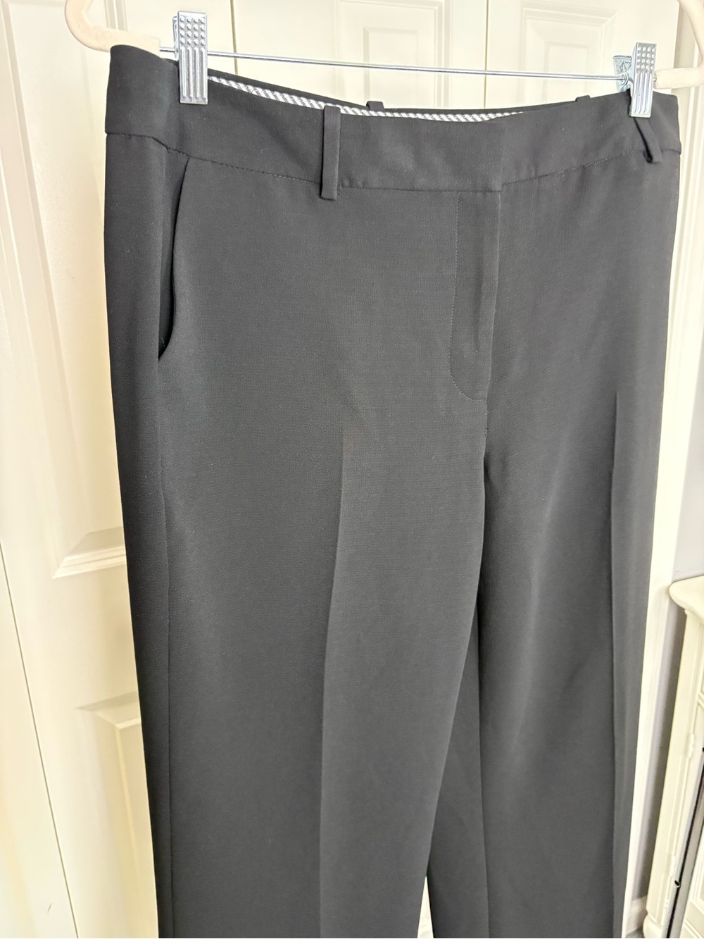 Karl Lagerfeld Black Wide Leg Pants